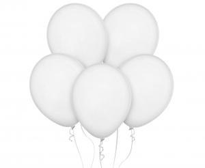 Balony Decomex 18" 46cm pastel białe 25szt. D8-P100