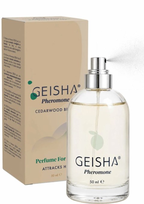 GEISHA Pheromone Perfume For Him 50 ml Cedarwood Breeze