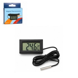 Termoment elektroniczny LCD z sonda na baterie 2 x AG10 wym.5 x 2,9cm 3908