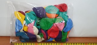 Balony 100szt. MIX KOLOR MATOWE 10''