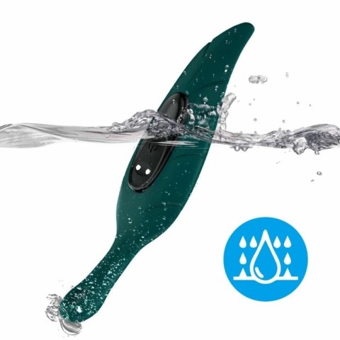 ARMONY Stymulator i Wibrator Liść Zielony 9 Trybow USB 147mm