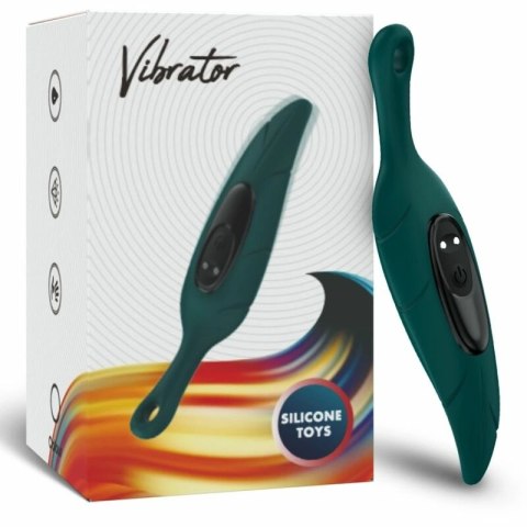 ARMONY Stymulator i Wibrator Liść Zielony 9 Trybow USB 147mm