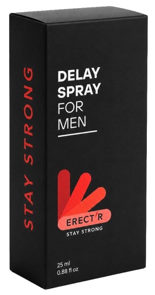 ERECTR Delay Spray 25 ml - Spray opoźniający z aloesem i pantenolem
