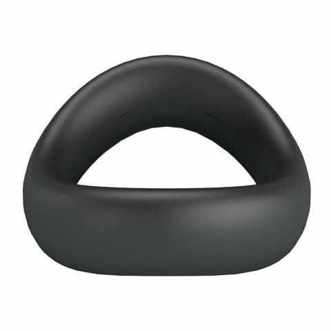 CRAZY BULL Valen ergonomiczny silikonowy pierścień czarny premium