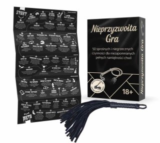 Nieprzyzwoita Gra 50 Zadań - Gra planszowa dla par 18+