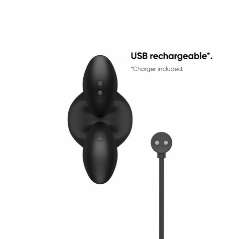 Nexus Bendz Medium - Wibrująca zatyczka analna, elastyczna, pilot, USB