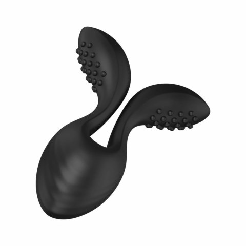 Nexus Bendz Small - Wibrująca zatyczka analna z regulacją kształtu, czarna, wodoodporna