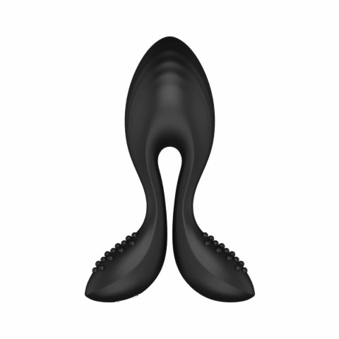 Nexus Bendz Small - Wibrująca zatyczka analna z regulacją kształtu, czarna, wodoodporna