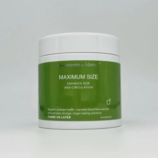 Viamax Maximizers Maximum Size 60 kapsułek - wsparcie witalności mężczyzn