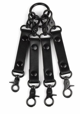 AVANZA Precision Hogtie VANTAGE 8 czarny system wiązania PU Leather