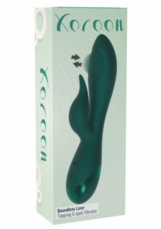 Boundless Love Vibrator silikonowy z funkcją pulsacji i podwojną stymulacją