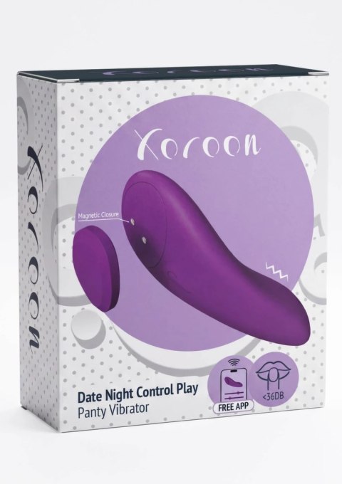 Xocoon Date Night Panty Vibrator + App - dyskretna maszyna intymna, sterowanie aplikacją