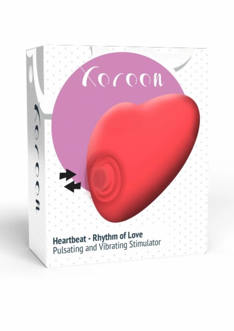 Heartbeat Pulsating Stimulator - masażer pulsacyjno-wibracyjny, kompaktowy