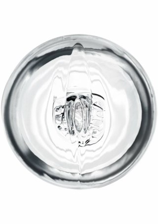 PRIVATE Clear Shot Double Intymna Maszyna Transparentna 3w1 w Etui