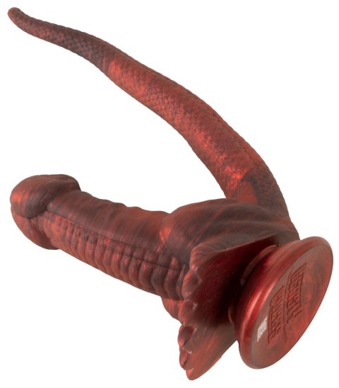 Beasty Cocks Panthera Double silikonowy model dwustronny z przyssawką 47 cm