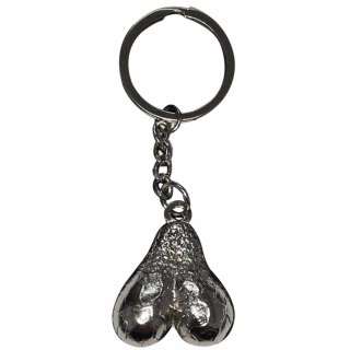 DIABLO PICANTE brelok metalowy srebrny - designerski gadżet prezentowy