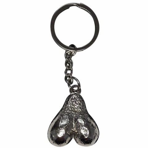 DIABLO PICANTE brelok metalowy srebrny - designerski gadżet prezentowy