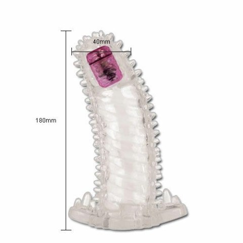 BAILE Brave II Man - elastyczny rękaw z czujnikiem wibracji 18 cm
