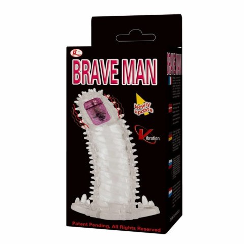 BAILE Brave II Man - elastyczny rękaw z czujnikiem wibracji 18 cm