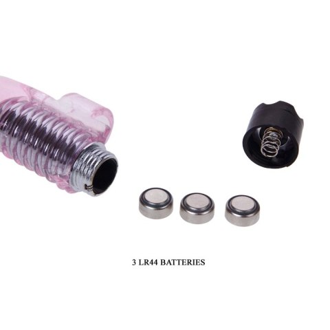 BAILE MINI silikonowy wibrator palcowy wodoodporny 7,5 cm