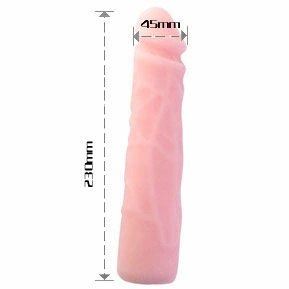 BAILE Love Companion silikonowy model anatomiczny 23 cm naturalny