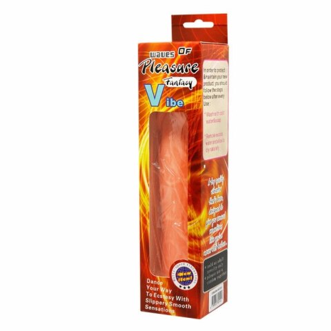 BAILE Vive model 19,8 cm z przyssawką, naturalny kolor, PVC