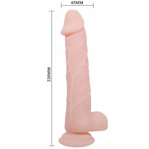 BAILE model 22 cm - anatomiczny model intymny z przyssawką TPR