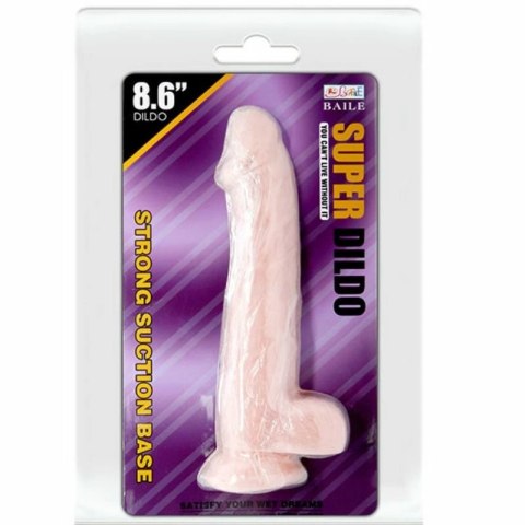 BAILE model 22 cm - anatomiczny model intymny z przyssawką TPR
