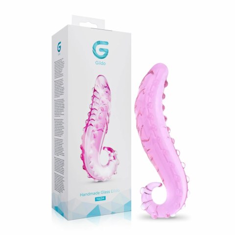 Gildo No. 36 Tentacle - szklany model z uchwytem, 15 cm, przezroczysty