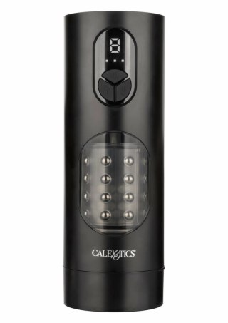 CalExotics Bionic Beaded Power Stroker - maszyna intymna z ruchomymi koralikami, USB-C