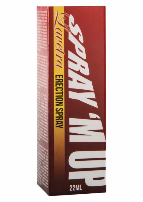 Cobeco Pharma Lavetra Spray 'M Up 22 ml - aktywujący spray z niacyną i żeń-szeniem