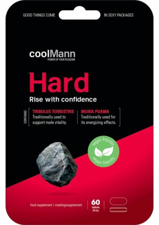 CoolMann Hard 60 kapsułek - wsparcie energii i witalności mężczyzn