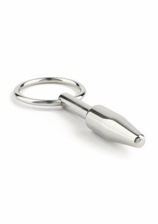 Mini Fucker Solid Plug stalowy korek intymny z ergonomicznym uchwytem