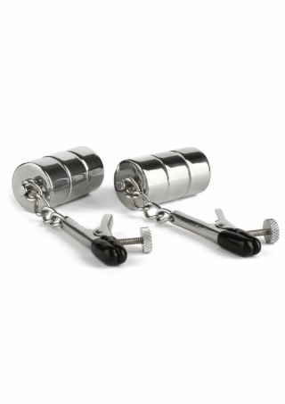 Mr. Steel Nipple Clamps z obciążeniem stal nierdzewna regulowane