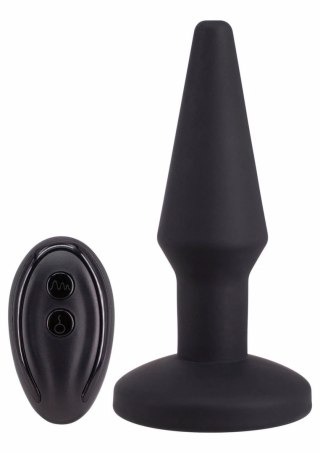 Auto Inflate Anal Plug - model z funkcją automatycznego pompowania, czarny