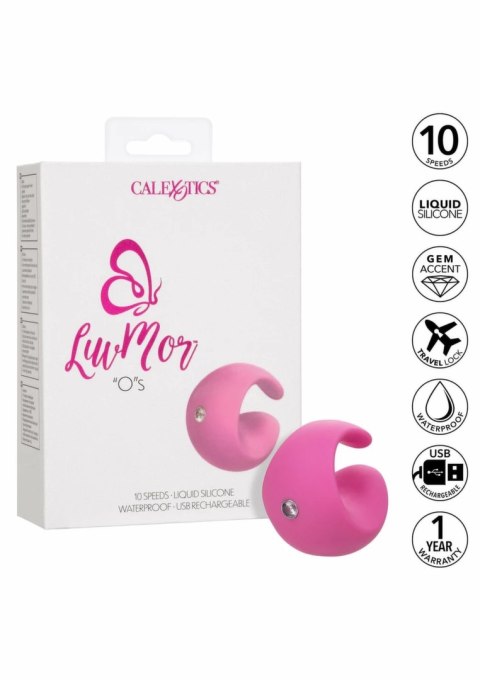 CalExotics LuvMor O's masażer silikonowy do dłoni 10 trybow wibracji