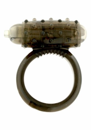Mini Vibrating Cockring pierścień wibrujący LR41 przezroczysty