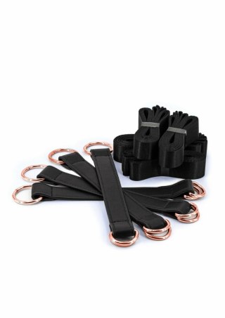 NS Novelties Bondage Couture Tiedown Straps eleganckie pasy mocujące