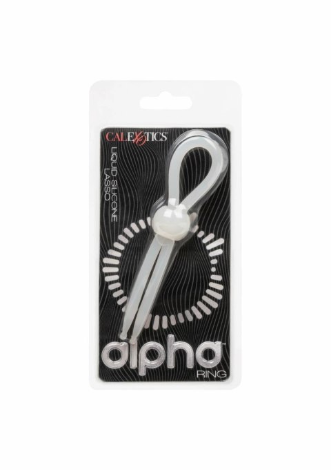 Alpha Liquid Silicone Lasso - regulowany pierścień silikonowy, wodoodporny