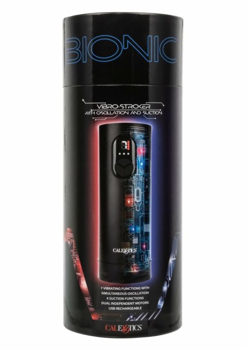 Bionic Vibro Stroker z oscylacją i funkcją ssania, 7 trybow