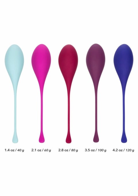 CalExotics Kegel Training 5 pcs - zestaw do ćwiczeń mięśni dna miednicy