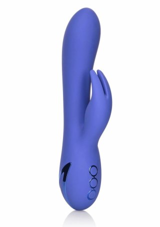 CalExotics Beverly Hills Bunny silikonowy model z 10 trybami wibracji USB fioletowy