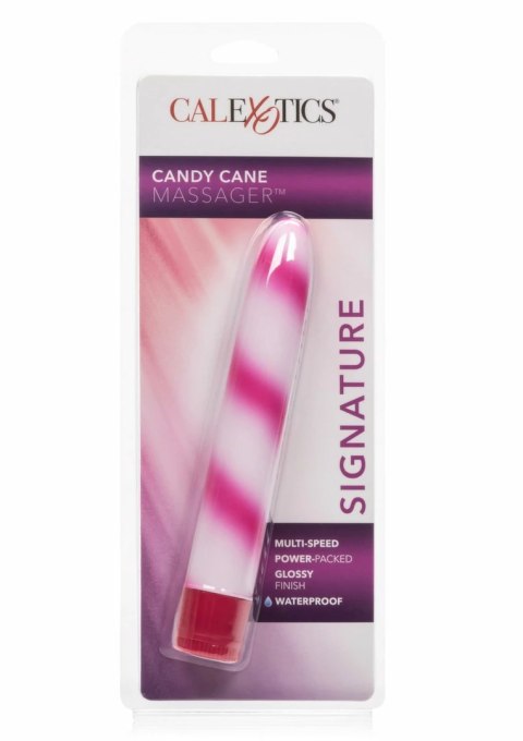 CalExotics Candy Cane Massager wielofunkcyjny masażer 6" wodoodporny