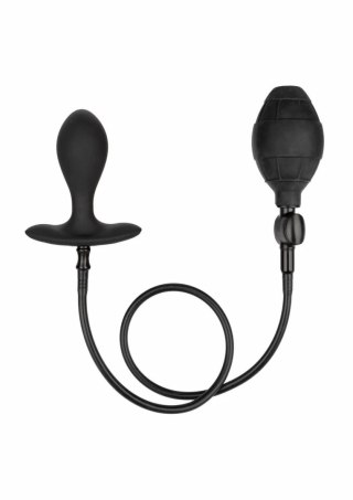 CalExotics Weighted Silicone Inflatable Plug czarny 3" z balonikiem