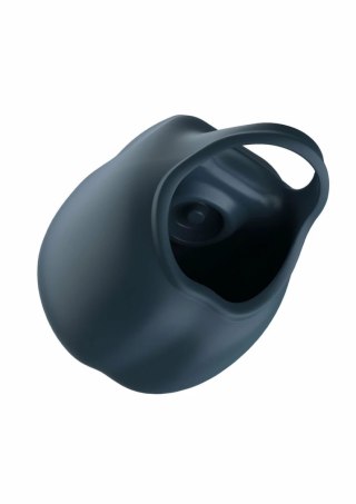Bronx Scrotum Sleeve Ring silikonowy pierścień anatomiczny czarny