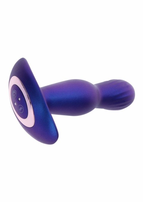 TOYJOY The Stout Inflating - wibrujący model analny z pilotem, czarny