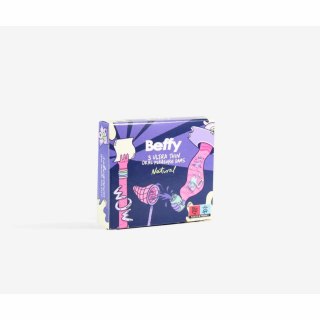 Asha International Beffy Dental Dam Natural 3 sztuki - cienkie, bezzapachowe arkusze ochronne