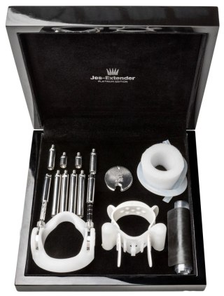 Jes-Extender Platinum - system powiększający, platynowa powłoka 950, do 24 cm