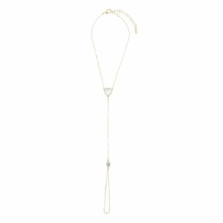 Otazu Harmony Crystal Anklet Transparent - Bransoletka na kostkę z kryształem One Size