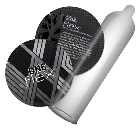 ONE Flex 10 szt. ultracienkie prezerwatywy grafenowe Sensatex